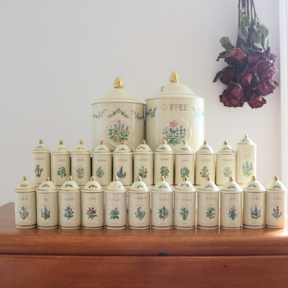 Lenox Other - sold.Lenox Spice Garden Coffee Tea Canister